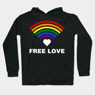 Free Love ✅ Pride Hoodie